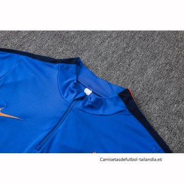 Chandal de Sudadera del Francia Nino 2026-2027 Azul