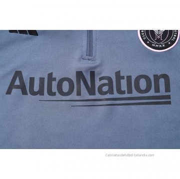 Chandal de Sudadera del Inter Miami 2023-2024 Gris