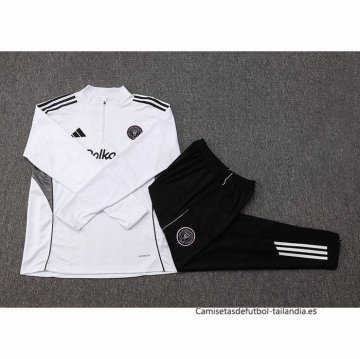 Chandal de Sudadera del Inter Miami 2025-2026 Blanco