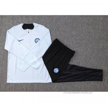 Chandal de Sudadera del Inter Milan 2023-2024 Gris