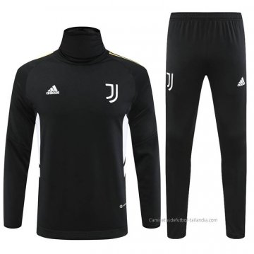 Chandal de Sudadera del Juventus 2022 Negro Chandal de Sudadera del Juventus 2022 Negro
