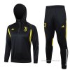 Chandal de Sudadera del Juventus 2023-2024 Negro Chandal de Sudadera del Juventus 2023-2024 Negro