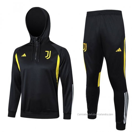 Chandal de Sudadera del Juventus 2023-2024 Negro - Haga un click en la imagen para cerrar