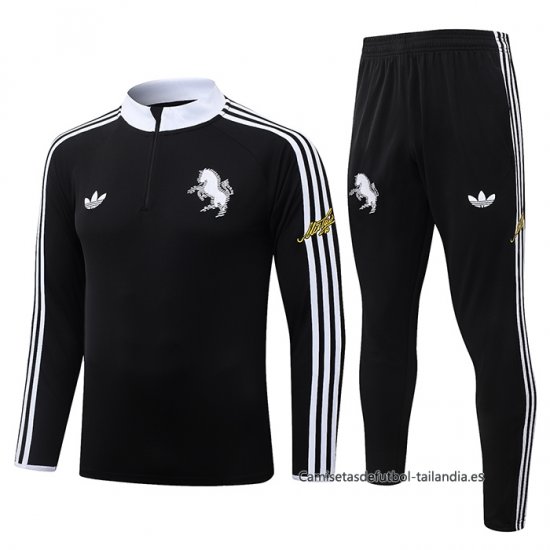 Chandal de Sudadera del Juventus 2026-2027 Negro - Haga un click en la imagen para cerrar