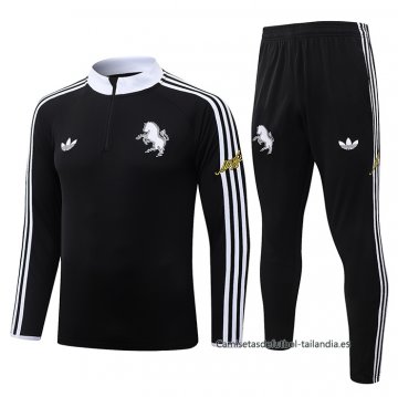 Chandal de Sudadera del Juventus Nino 2026-2027 Negro
