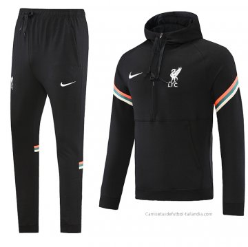 Chandal de Sudadera del Liverpool 2021-2022 Negro