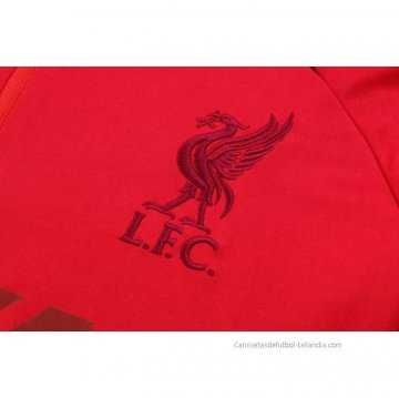 Chandal de Sudadera del Liverpool Nino 2022-2023 Rojo