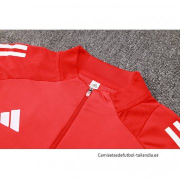 Chandal de Sudadera del Manchester United 2024-2025 Rojo