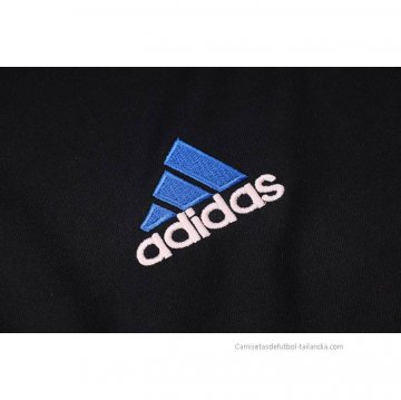 Chandal de Sudadera del Manchester United 2022-2023 Negro y Rosa