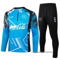 Chandal de Sudadera del Napoli 2024-2025 Azul