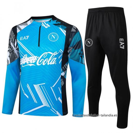 Chandal de Sudadera del Napoli 2024-2025 Azul - Haga un click en la imagen para cerrar