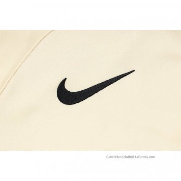 Chandal de Sudadera del Paris Saint-Germain 2023-2024 Amarillo