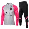 Chandal de Sudadera del Paris Saint-Germain 2021-2022 Gris Chandal de Sudadera del Paris Saint-Germain 2021-2022 Gris