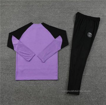 Chandal de Sudadera del Paris Saint-Germain 2023-2024 Purpura