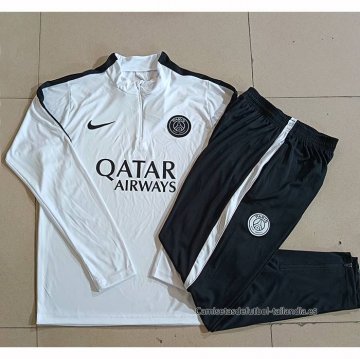 Chandal de Sudadera del Paris Saint-Germain 2026-2027 Blanco