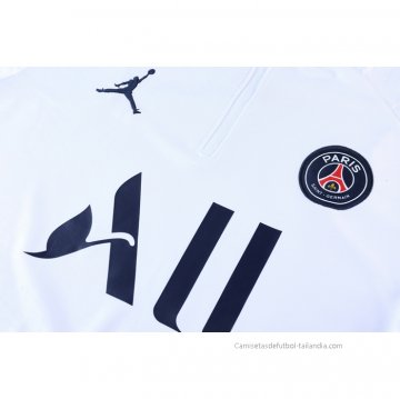 Chandal de Sudadera del Paris Saint-Germain Jordan 2021-2022 Blanco
