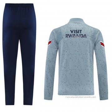 Chandal de Sudadera del Paris Saint-Germain Jordan 2021-2022 Gris