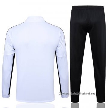 Chandal de Sudadera del Paris Saint-Germain Nino 2023-2024 Blanco