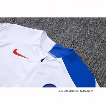 Chandal de Sudadera del Paris Saint-Germain Nino 2025-2026 Blanco
