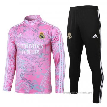 Chandal de Sudadera del Real Madrid 2023-2024 Rosa Chandal de Sudadera del Real Madrid 2023-2024 Rosa