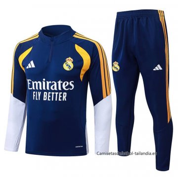 Chandal de Sudadera del Real Madrid 2026-2027 Azul Chandal de Sudadera del Real Madrid 2026-2027 Azul