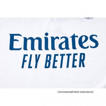 Chandal de Sudadera del Real Madrid Nino 2024-2025 Blanco