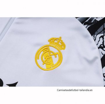 Chandal de Sudadera del Real Madrid Nino 2025-2026 Blanco