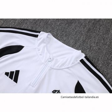 Chandal de Sudadera del Real Madrid Nino 2026-2027 Blanco