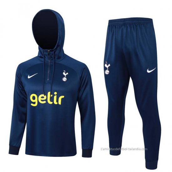 Chandal de Sudadera del Tottenham Hotspur 2023-2024 Azul - Haga un click en la imagen para cerrar