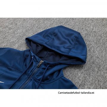 Chandal de Sudadera del Tottenham Hotspur Nino 2023-2024 Azul