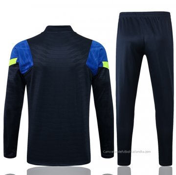 Chandal de Sudadera del Tottenham Hotspur Nino 2021-2022 Azul