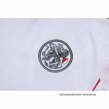 Chandal del Ajax Manga Corta 2025-2026 Blanco - Pantalon Corto
