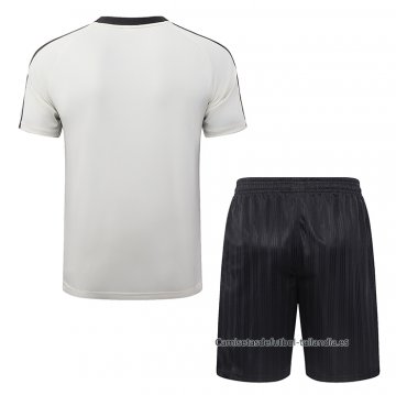 Chandal del Alemania Manga Corta 2026-2027 Crema - Pantalon Corto