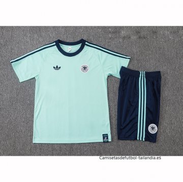 Chandal del Alemania Manga Corta 2026-2027 Verde - Pantalon Corto
