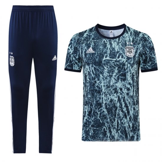 Chandal del Argentina Manga Corta 2021 Azul - Haga un click en la imagen para cerrar