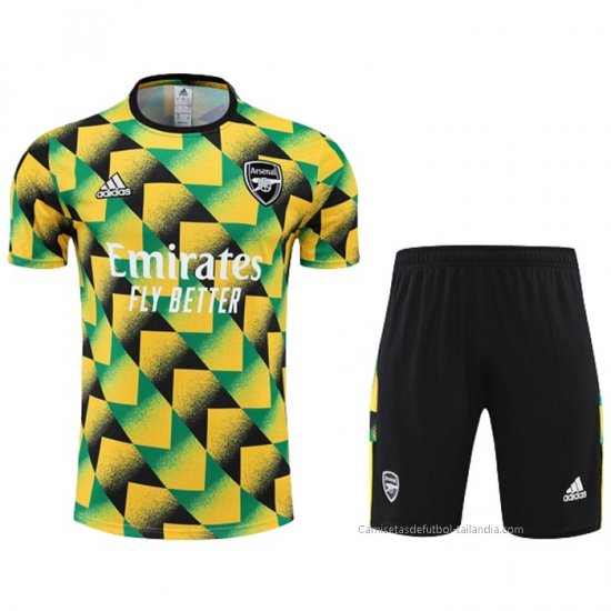 Chandal del Arsenal Manga Corta 2022-2023 Verde - Pantalon Corto - Haga un click en la imagen para cerrar