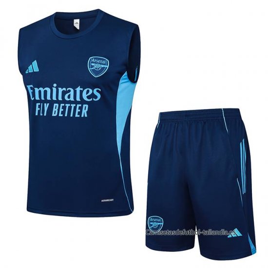 Chandal del Arsenal Sin Mangas 2025-2026 Azul - Haga un click en la imagen para cerrar