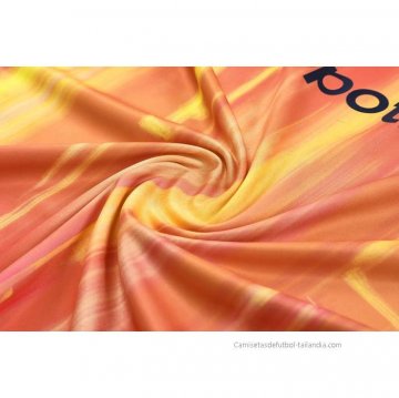 Chandal del Barcelona Manga Corta 2023-2024 Naranja - Pantalon Corto