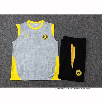 Chandal del Borussia Dortmund Sin Mangas 2025-2026 Gris