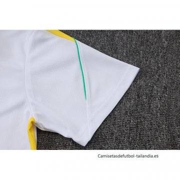 Chandal del Brasil Manga Corta 2026-2027 Blanco - Pantalon Corto