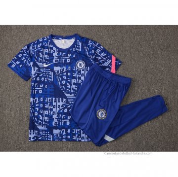 Chandal del Chelsea Manga Corta 2021-2022 Azul
