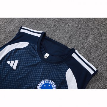 Chandal del Cruzeiro Sin Mangas 2025-2026 Azul