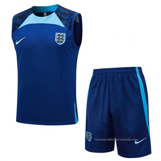 Chandal del Inglaterra Sin Mangas 2023-2024 Azul - Haga un click en la imagen para cerrar