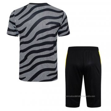 Chandal del Juventus Manga Corta 2023 Negro - Pantalon Corto