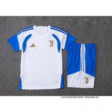 Chandal del Juventus Manga Corta 2026-2027 Blanco - Pantalon Corto