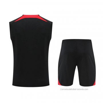 Chandal del Liverpool Sin Mangas 2022-2023 Negro