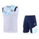 Chandal del Manchester City Sin Mangas 2022-2023 Blanco