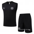 Chandal del Manchester City Sin Mangas 2025-2026 Negro