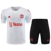 Chandal del Manchester United Manga Corta 2023-2024 Blanco - Pantalon Corto Chandal del Manchester United Manga Corta 2023-2024 Blanco - Pantalon Corto