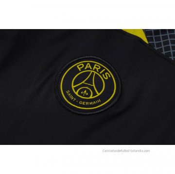 Chandal del Paris Saint-Germain Jordan Sin Mangas 2023-2024 Negro